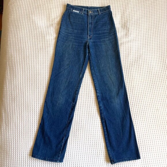 Vintage 1970s-80s Gitano straight leg jeans, size 10 - Picture 1 of 5